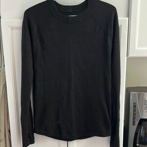 Lululemon Classic Black Long Sleeve Sweater